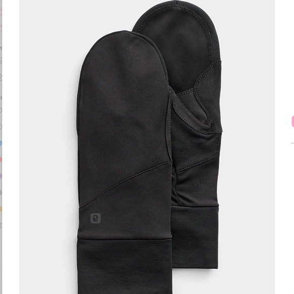 Black multi-purpose touch-screen mittens NWT - Picture 1 of 9